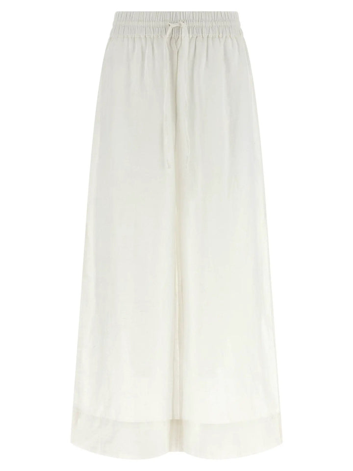 Polo Ralph Lauren White Linen Casual Pants
