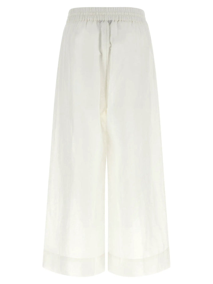 Polo Ralph Lauren White Linen Casual Pants