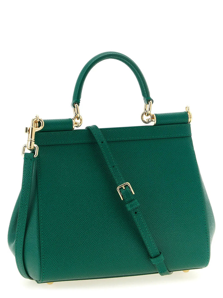 Dolce &amp; Gabbana Bicolor Calfskin Handbag