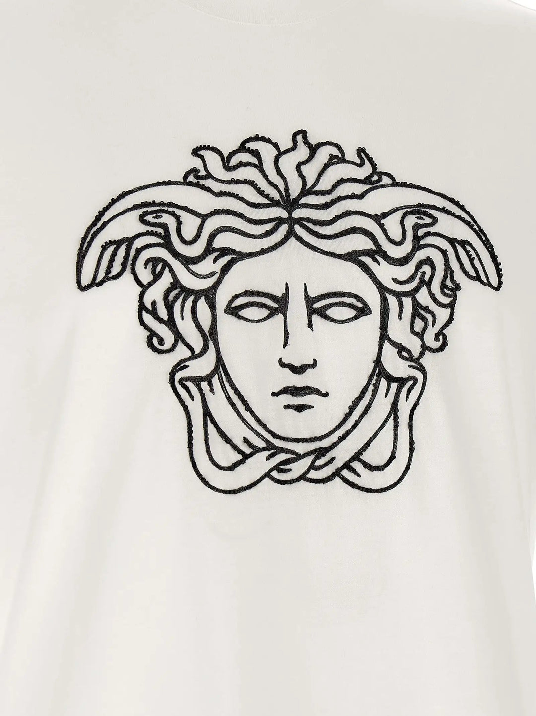 Versace Bicolor Cotton T-Shirt