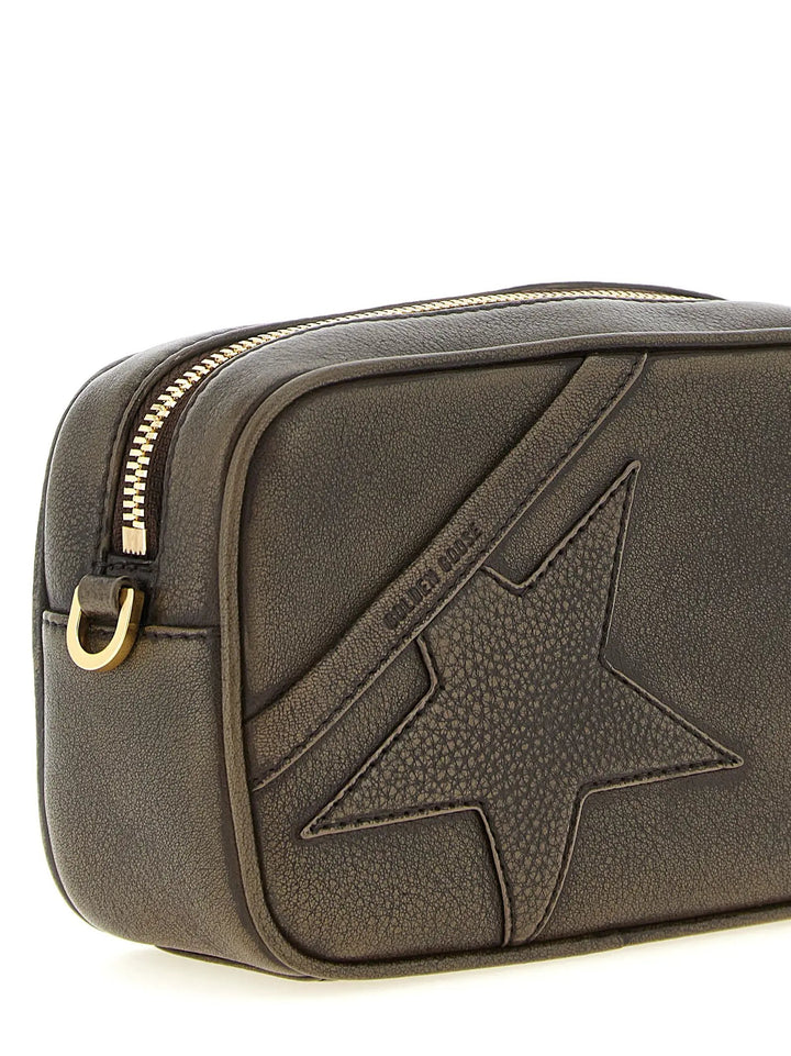 Golden Goose Brown Cowhide Clutch Bag