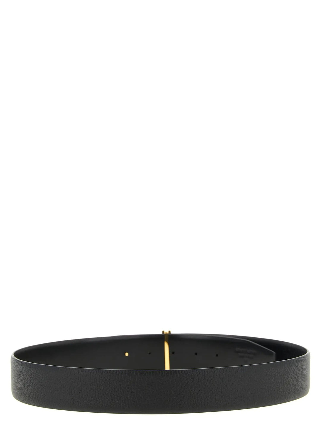 Tom Ford Black Calfskin Regular Belt