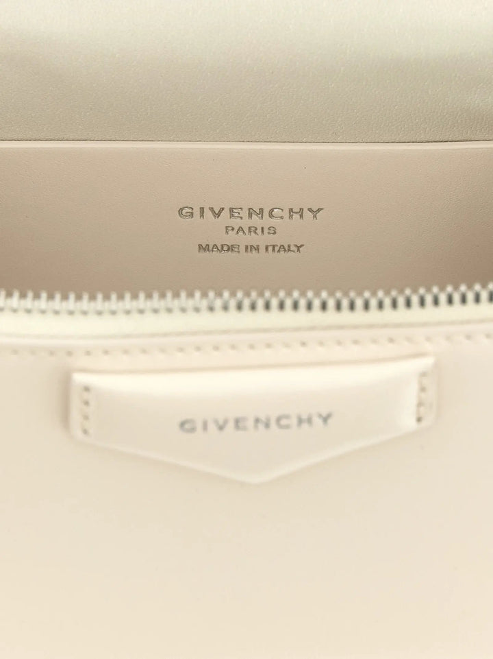 Givenchy White Leather Crossbody Bag