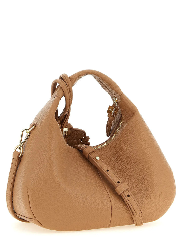 Ganni Sample Sale | Ganni Beige Polyester Handbag - | Designer outlet