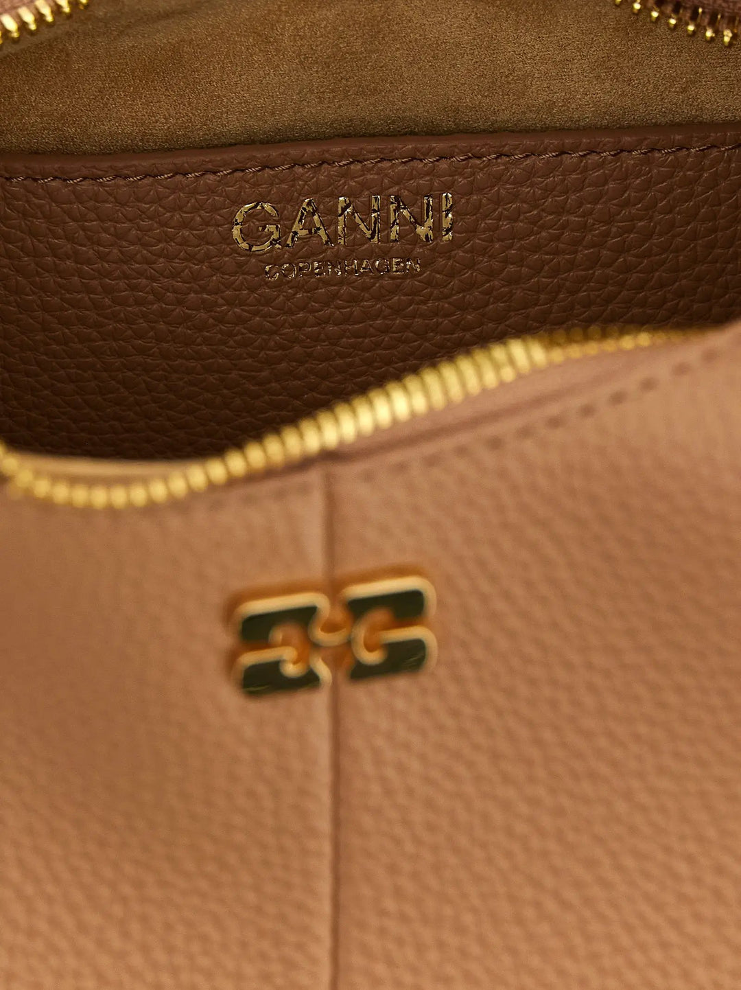 Ganni Sample Sale | Ganni Beige Polyester Handbag - | Designer outlet
