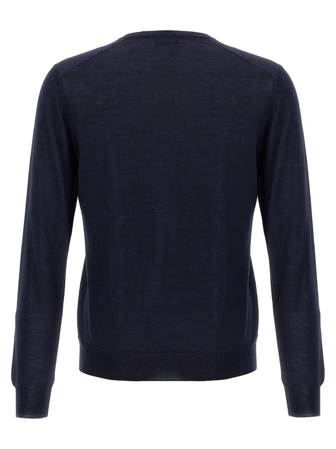 Barba Napoli Blue Wool Cardigan
