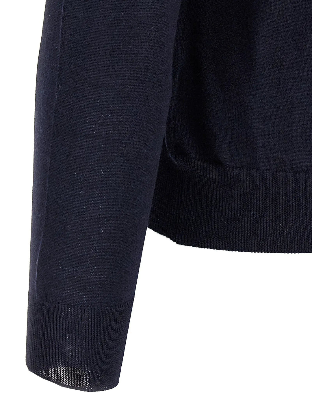 Barba Napoli Blue Wool Cardigan