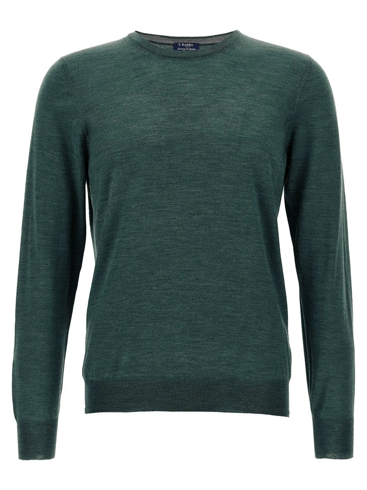 Barba Napoli Bicolor Wool Cardigan