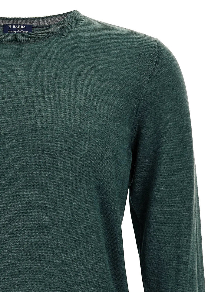 Barba Napoli Bicolor Wool Cardigan