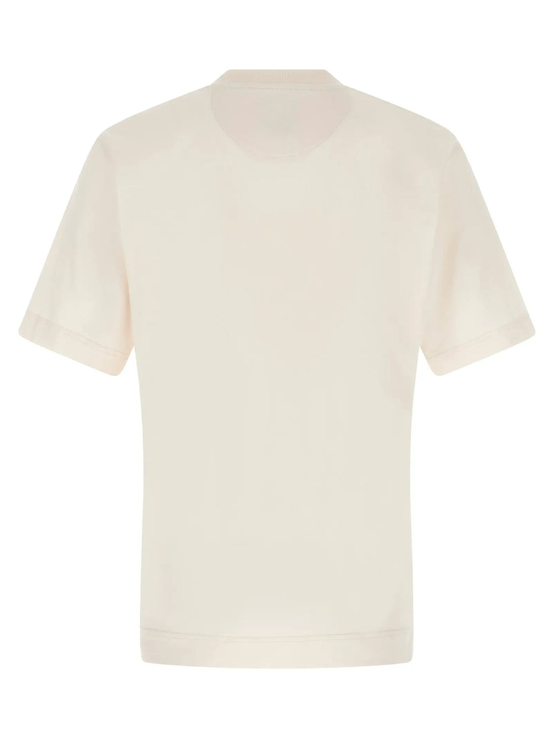 Fendi White Cotton T-Shirt