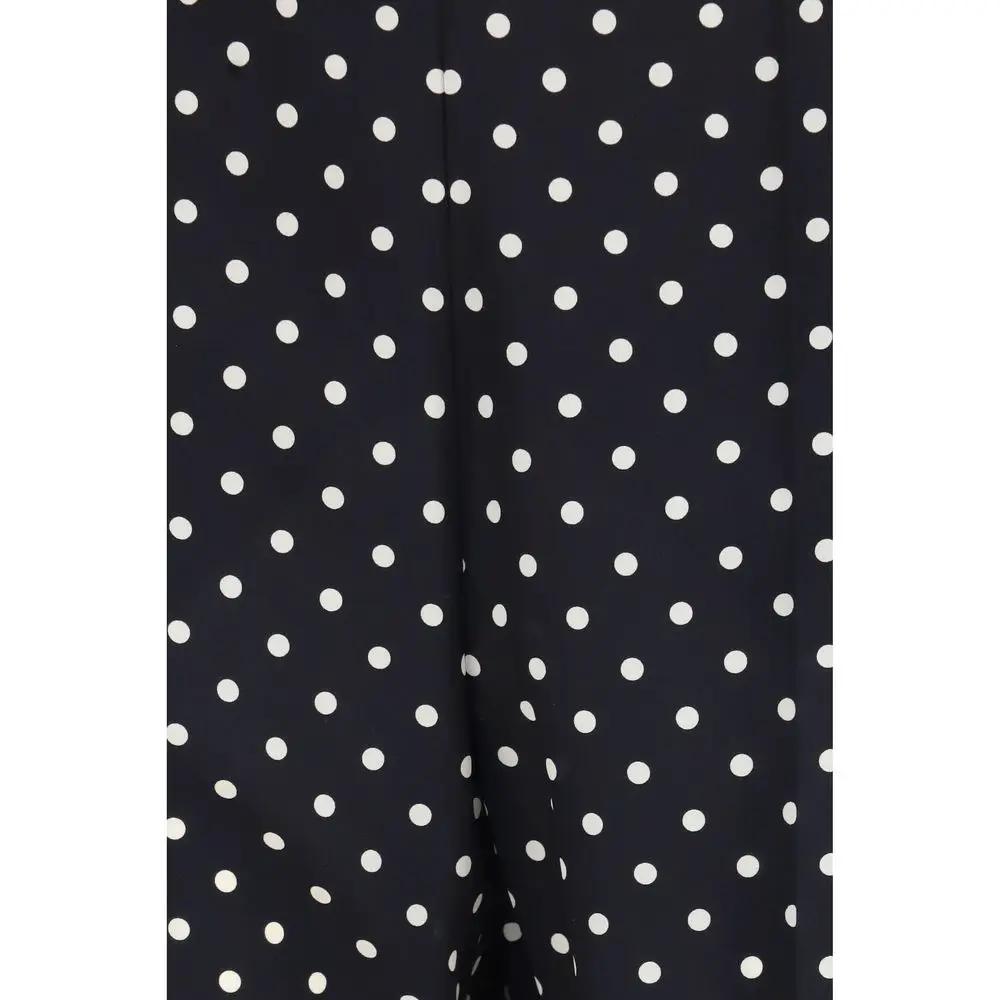 Valentino Sample Sale | Valentino Black Silk Cropped Pants - | Designer outlet