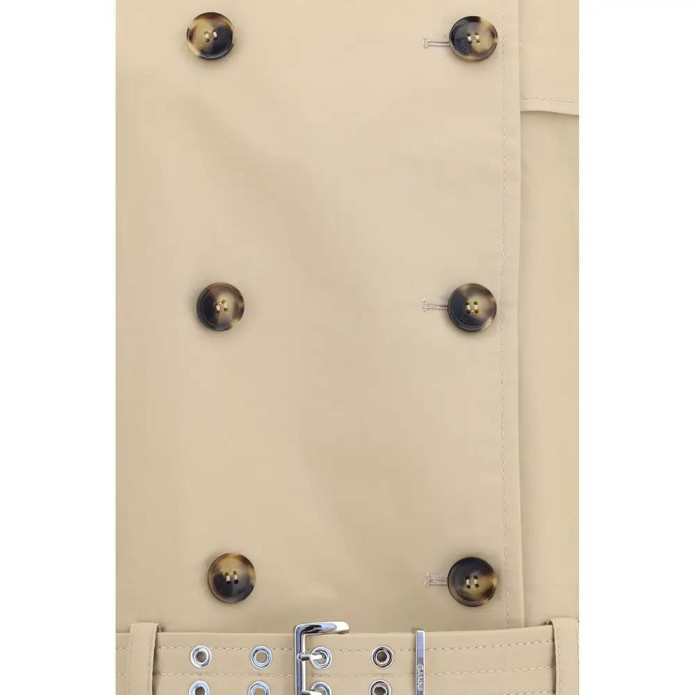 Ganni Sample Sale | Ganni Beige Cotton Jacket - | Designer outlet