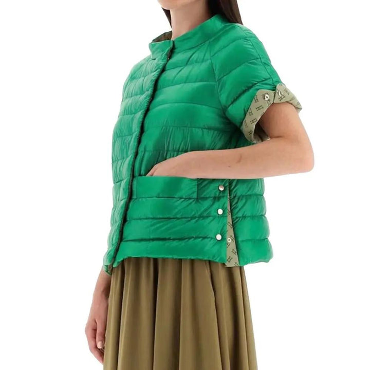 Herno Sample Sale | Herno Bicolor Polyamide Full-Length Jacket - | Designer outlet