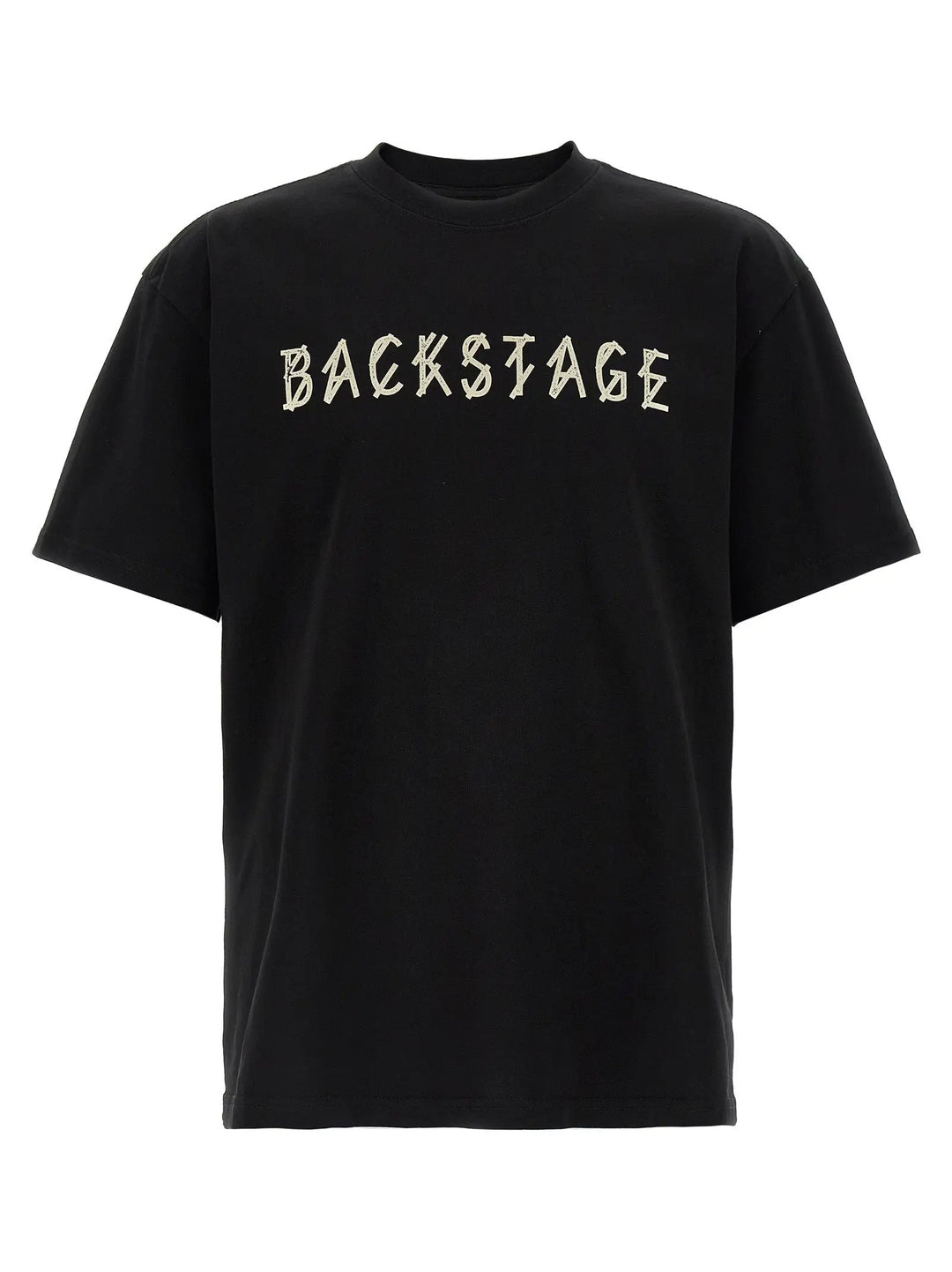 44 Label Group Black Cotton T-Shirt