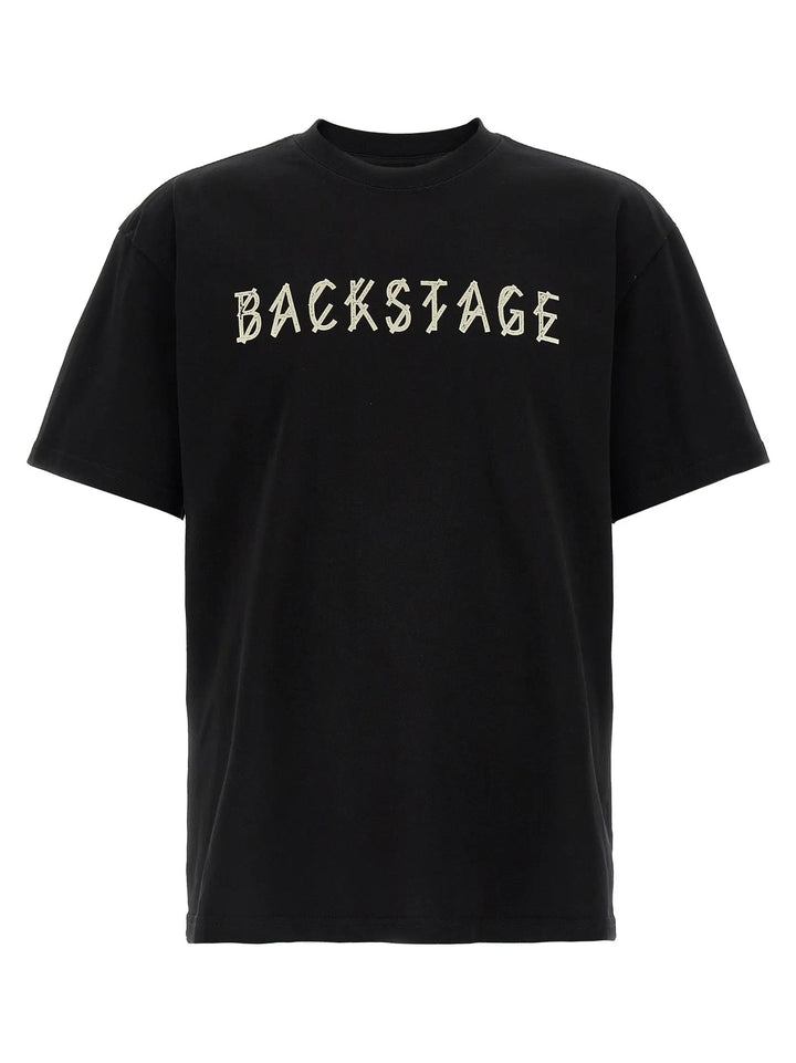44 Label Group Black Cotton T-Shirt
