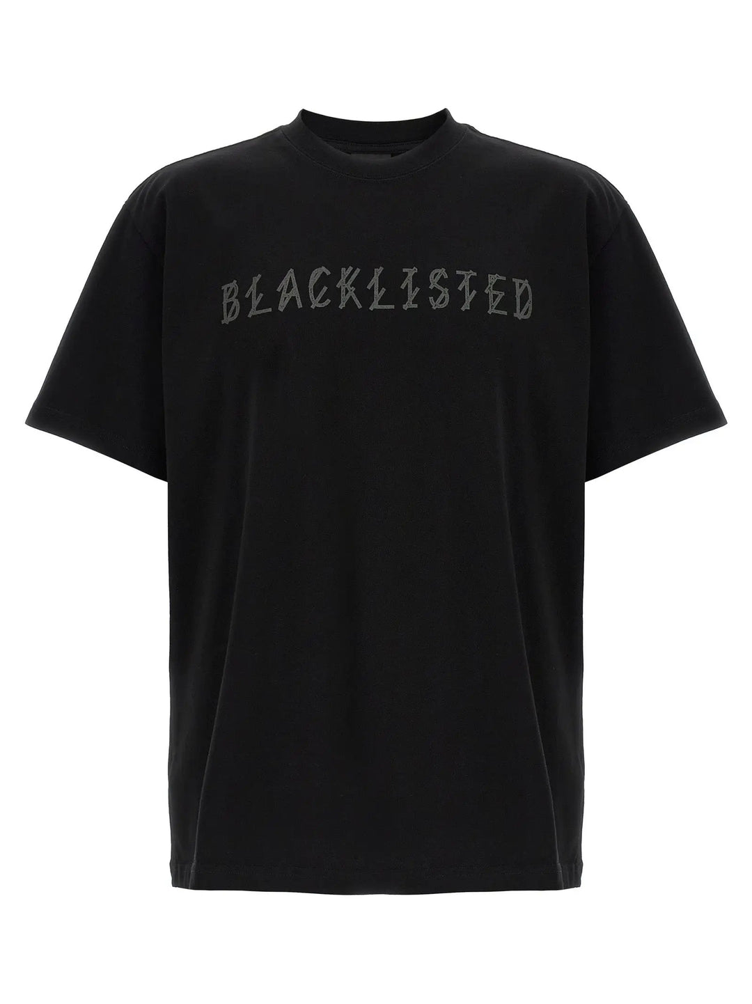 44 Label Group Black Cotton T-Shirt
