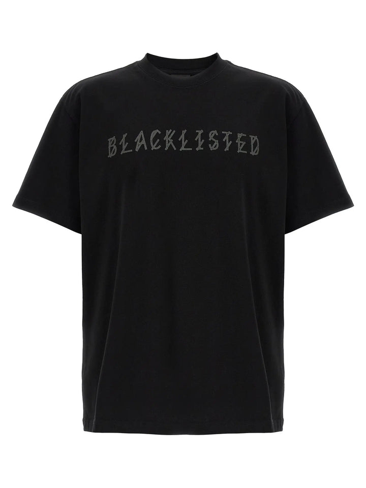 44 Label Group Black Cotton T-Shirt