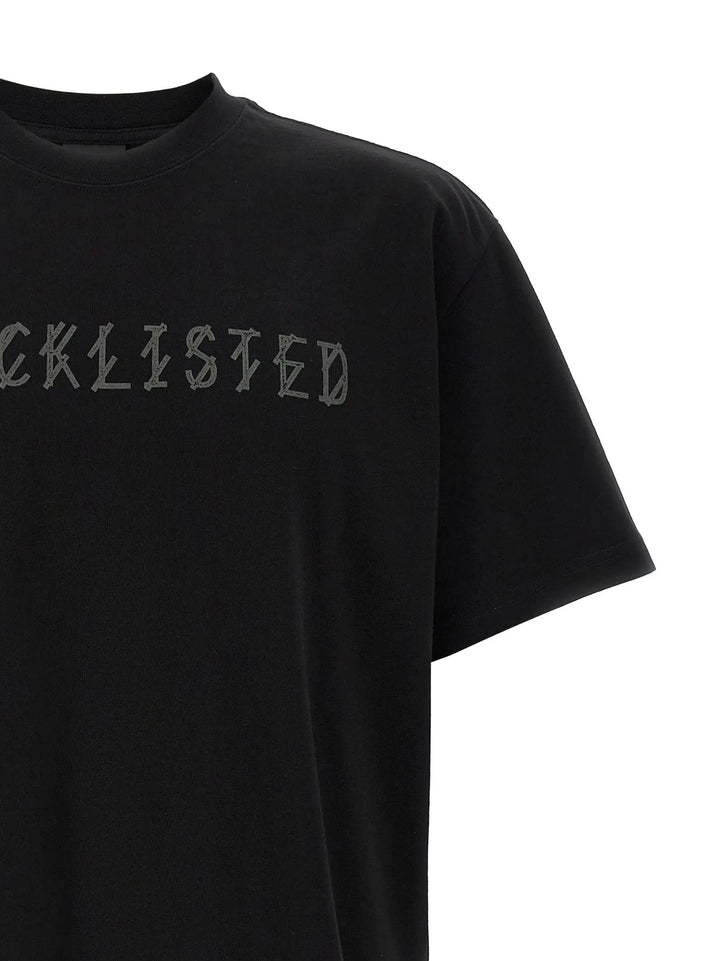 44 Label Group Black Cotton T-Shirt
