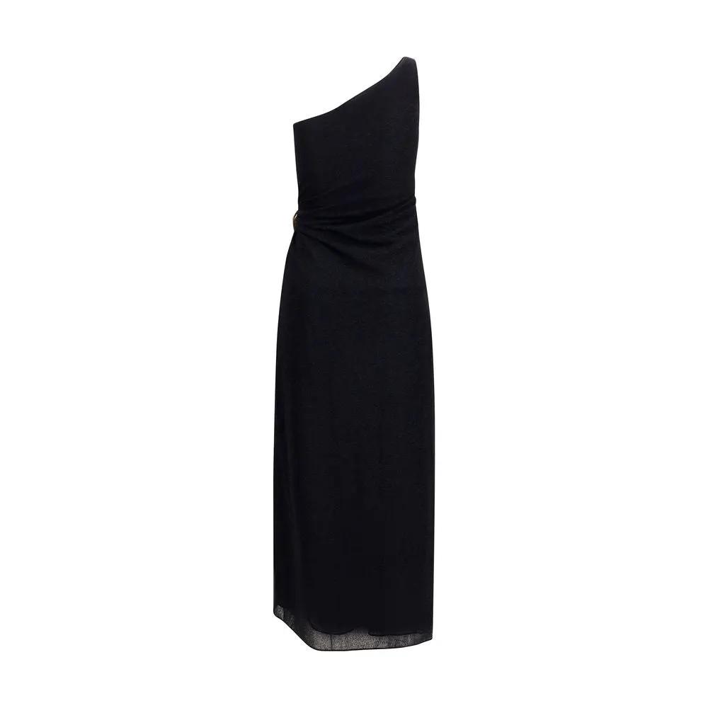 Oséree Sample Sale | Oséree Black Polyamide Cocktail Dress - | Designer outlet