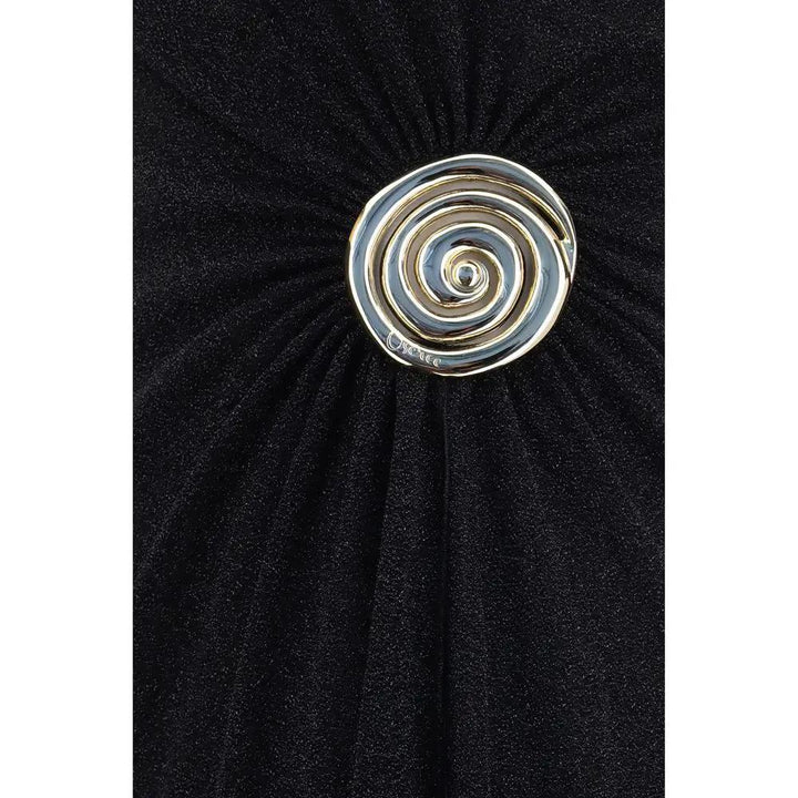 Oséree Sample Sale | Oséree Black Polyamide Cocktail Dress - | Designer outlet