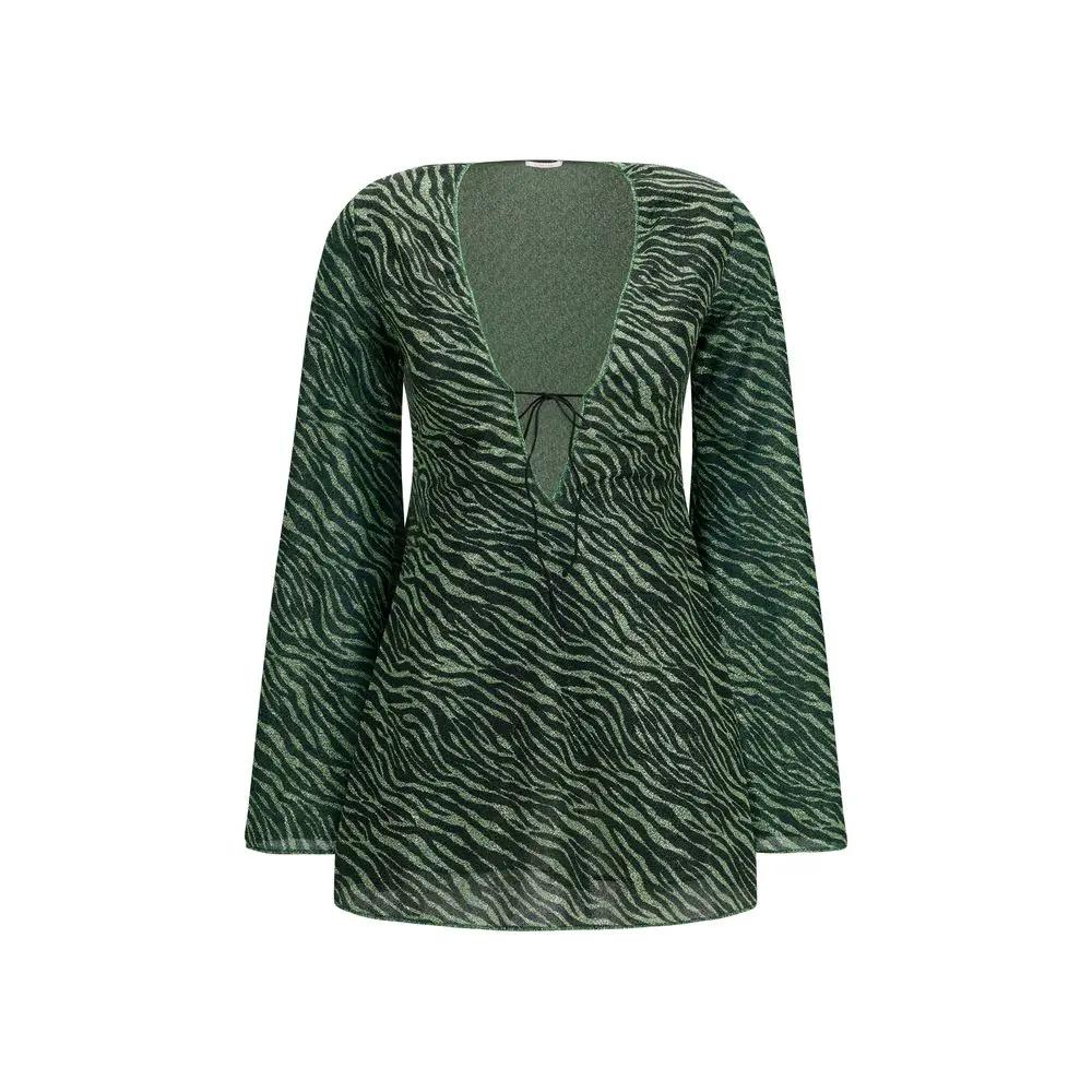 Oséree Sample Sale | Oséree Bicolor Polyamide Casual Dress - | Designer outlet