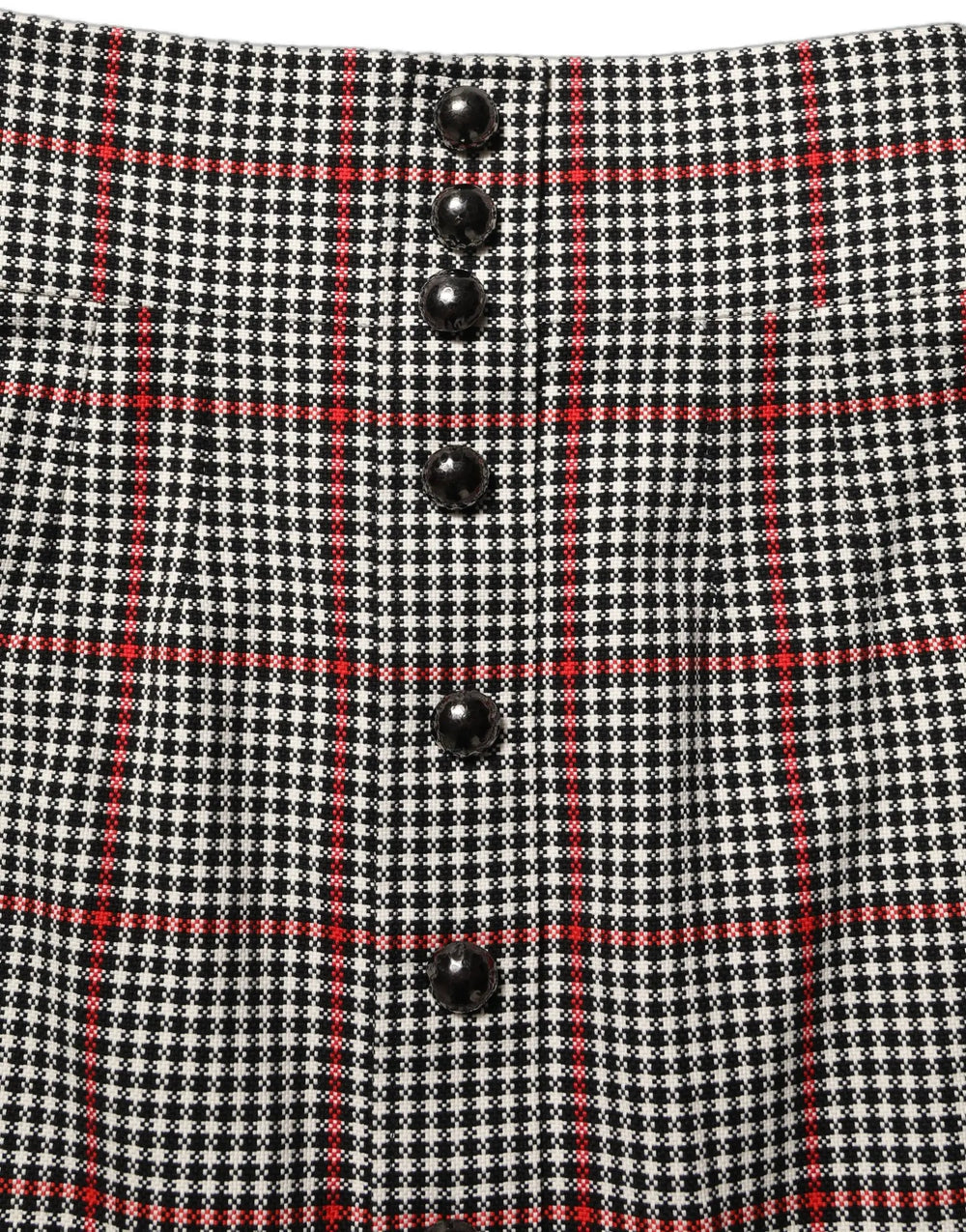 Dolce & Gabbana Sample Sale | Dolce & Gabbana Gray Checkered High Waist A-line Mini Skirt - | Designer outlet