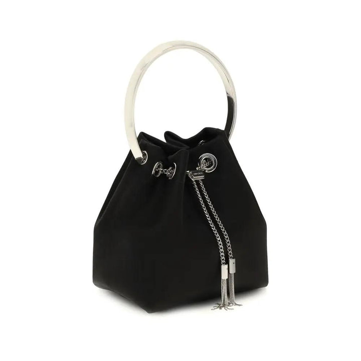 Jimmy Choo Sample Sale | Jimmy Choo Black Cotton Shoulder Bag - | Designer outlet