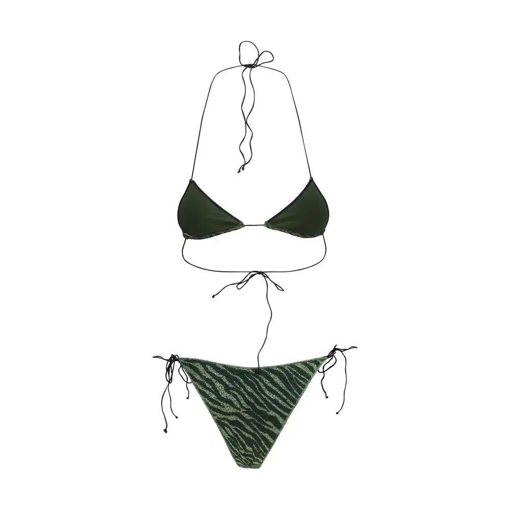 Oséree Sample Sale | Oséree Bicolor Polyamide Bikini - | Designer outlet