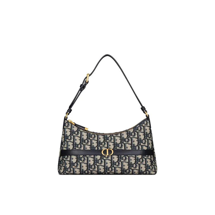 Dior Sample Sale | Dior Blue Cotton Shoulder Bag - | Designer outlet