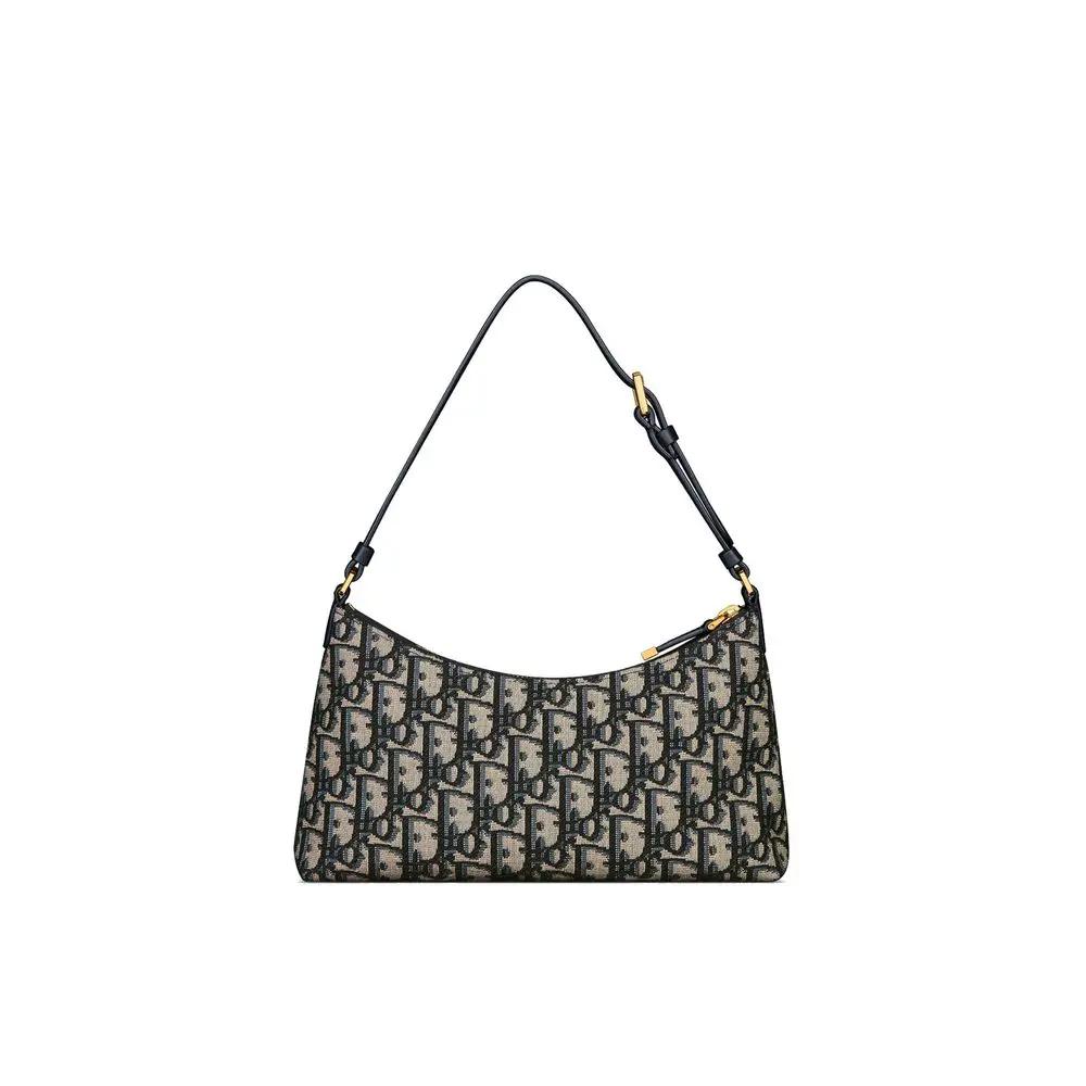 Dior Sample Sale | Dior Blue Cotton Shoulder Bag - | Designer outlet