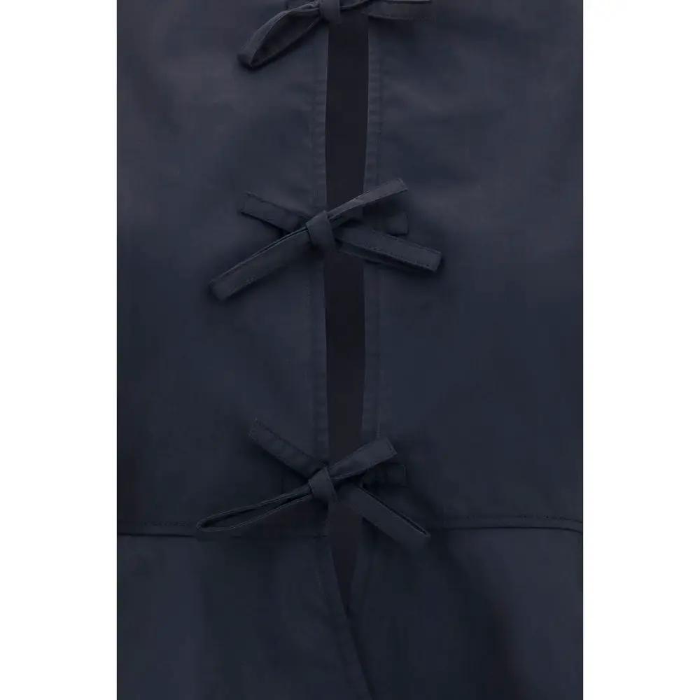 Ganni Sample Sale | Ganni Black Cotton Blouse - | Designer outlet