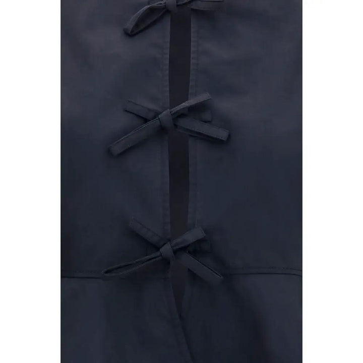 Ganni Sample Sale | Ganni Black Cotton Blouse - | Designer outlet