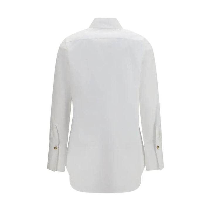 Balmain Sample Sale | Balmain White Cotton Dress Shirt - | Designer outlet