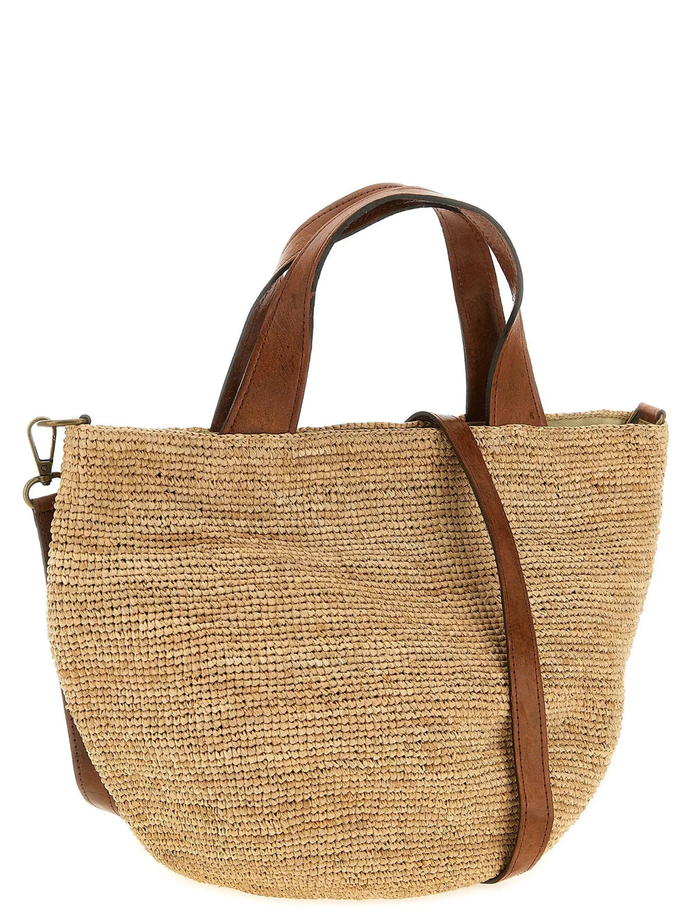 Ibeliv Sample Sale | Ibeliv Beige Raffia Handbag - | Designer outlet