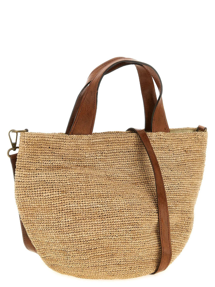 Ibeliv Sample Sale | Ibeliv Beige Raffia Handbag - | Designer outlet