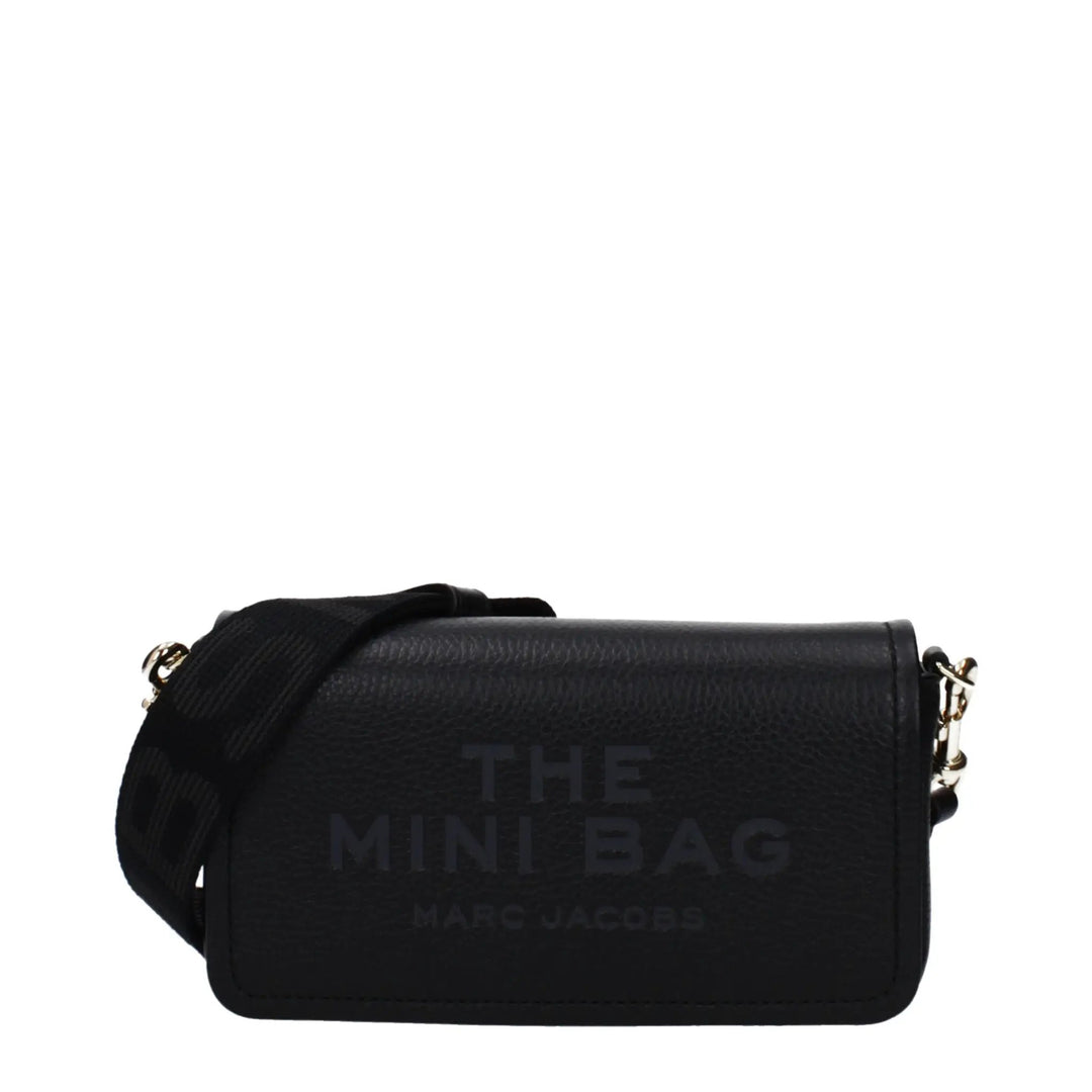 Marc Jacobs Sample Sale | Marc Jacobs Black Leather Crossbody Bag - | Designer outlet