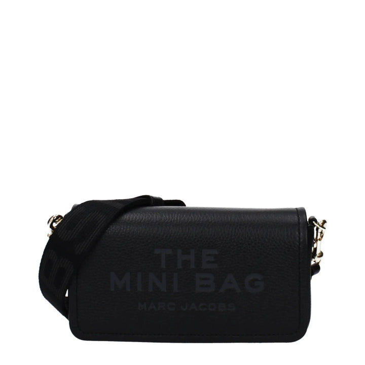 Marc Jacobs Sample Sale | Marc Jacobs Black Leather Crossbody Bag - | Designer outlet