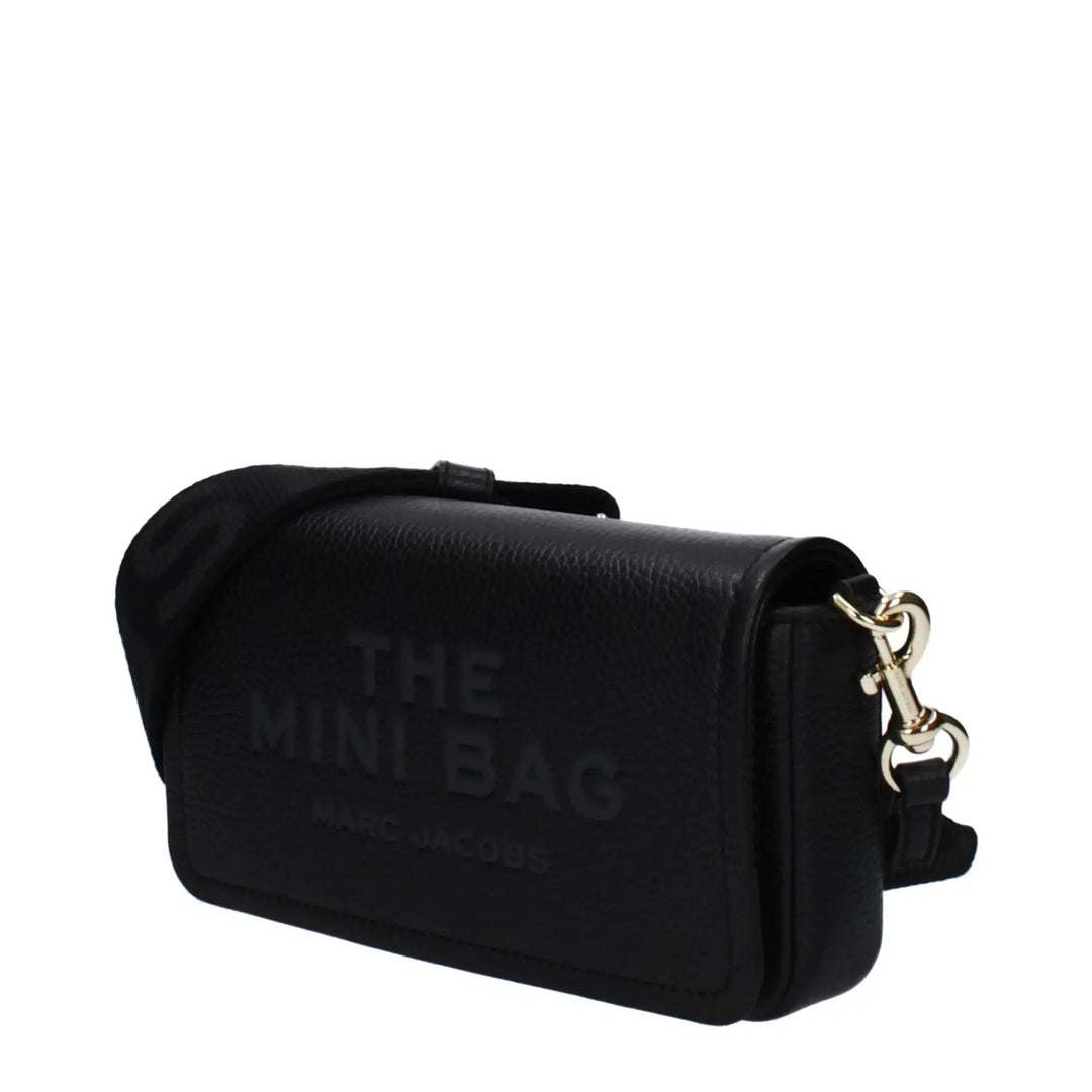 Marc Jacobs Sample Sale | Marc Jacobs Black Leather Crossbody Bag - | Designer outlet