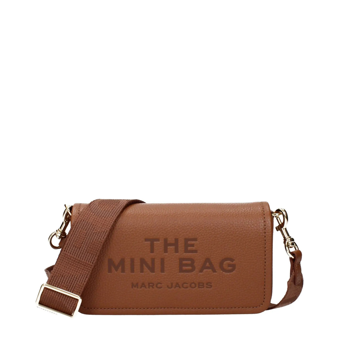 Marc Jacobs Sample Sale | Marc Jacobs Brown Leather Crossbody Bag - | Designer outlet