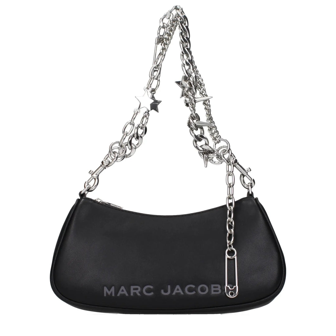 Marc Jacobs Sample Sale | Marc Jacobs Black Leather Shoulder Bag - | Designer outlet