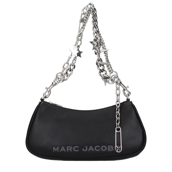 Marc Jacobs Sample Sale | Marc Jacobs Black Leather Shoulder Bag - | Designer outlet