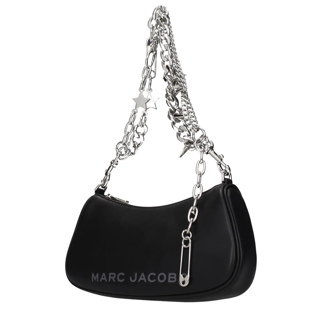 Marc Jacobs Sample Sale | Marc Jacobs Black Leather Shoulder Bag - | Designer outlet