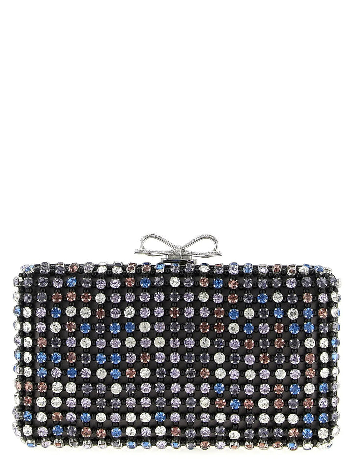 Self-Portrait Multicolor Polyester Clutch Bag