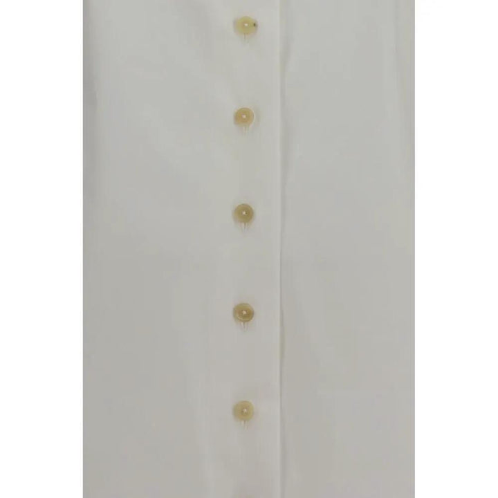 Khaite White Cotton Shirt