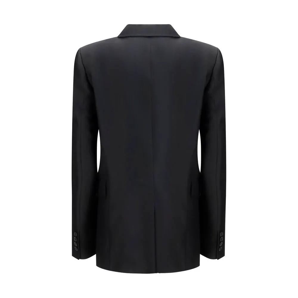 Khaite Black Wool Oves Aries Blazer