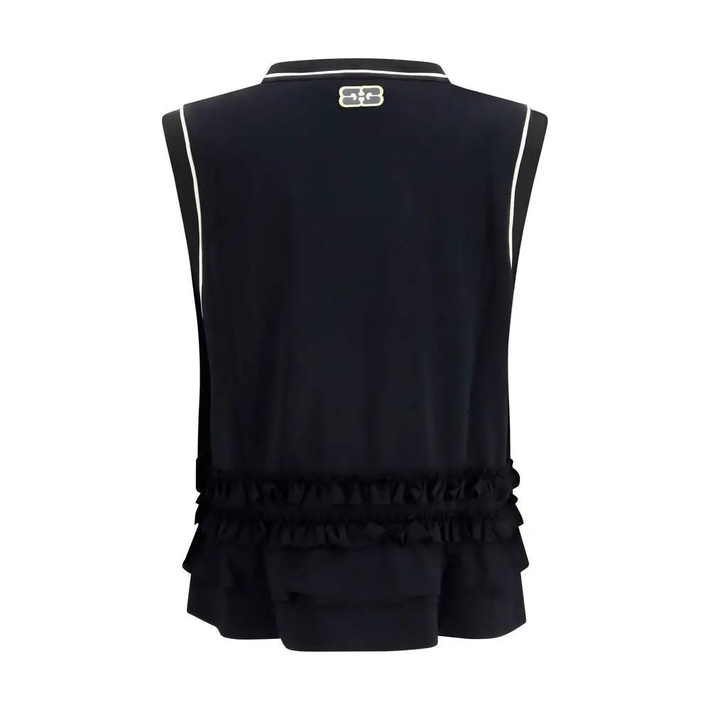 Ganni Sample Sale | Ganni Black Polyester Sportswear - | Designer outlet