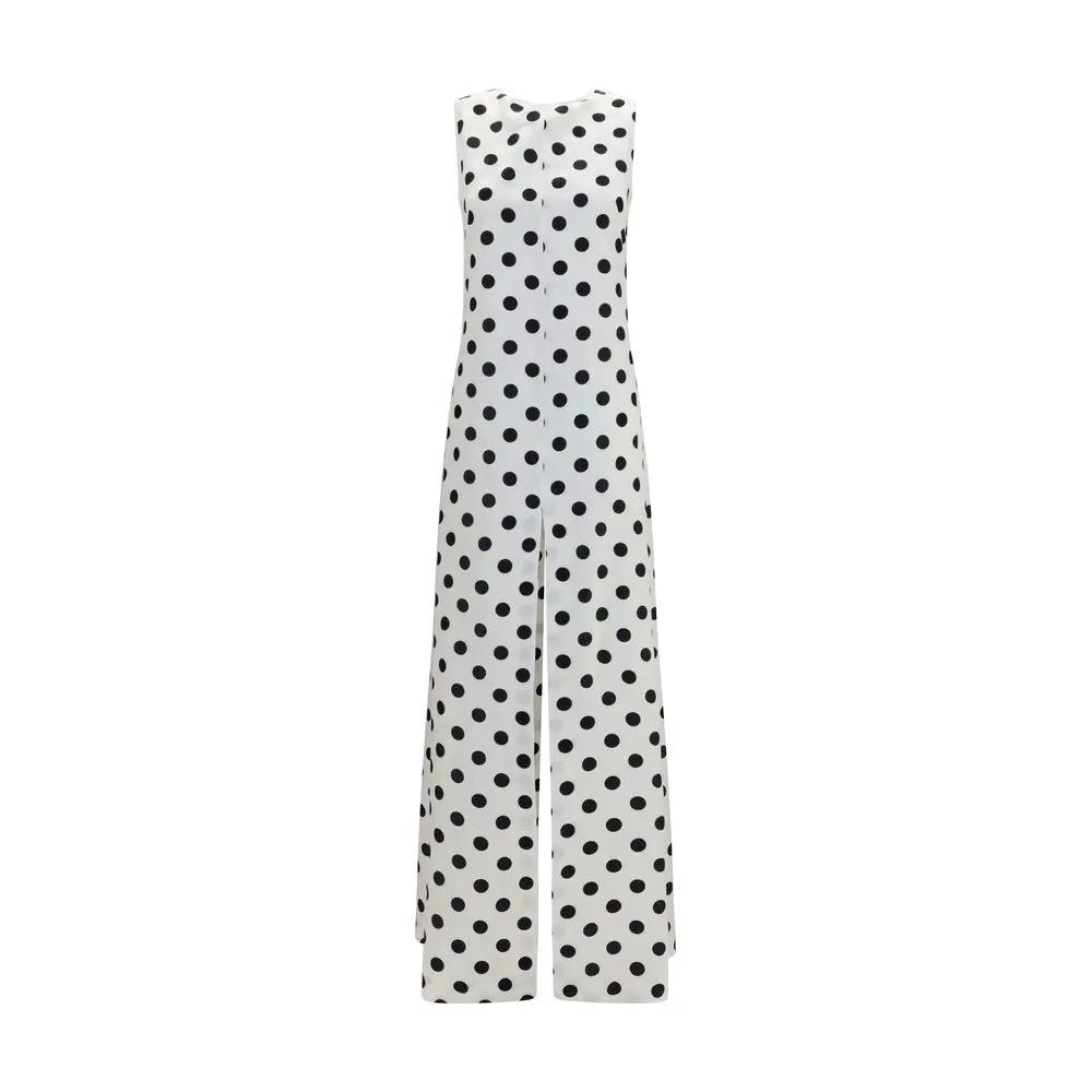 SA SU PHI White Silk Long Dress