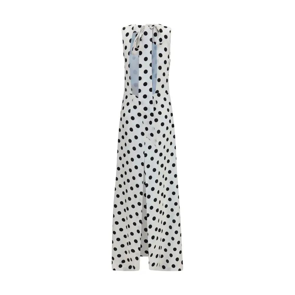 SA SU PHI Sample Sale | SA SU PHI White Silk Long Dress - | Designer outlet