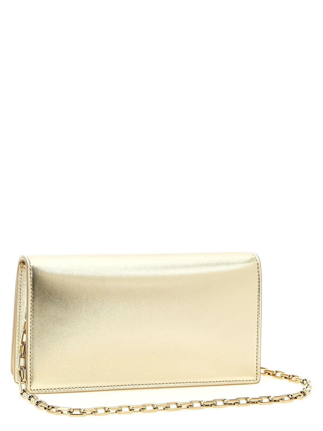 Christian Louboutin Sample Sale | Christian Louboutin Gold Lambskin Clutch Bag - | Designer outlet