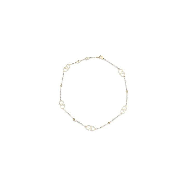 Valentino Garavani Gold Metal Necklace